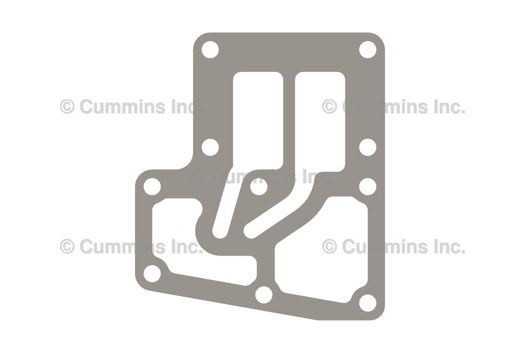 3070477, Cummins, Engine Components, GASKET, OIL COOLER SUPPORT - 3070477
