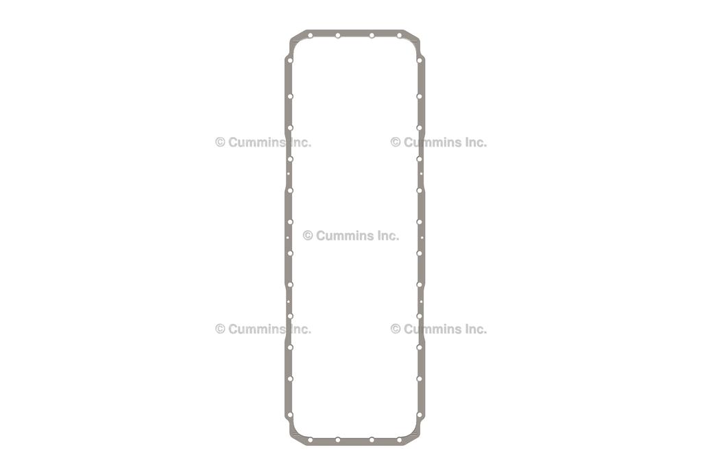 3930408, Cummins, GASKET, OIL PAN - part number 3930408