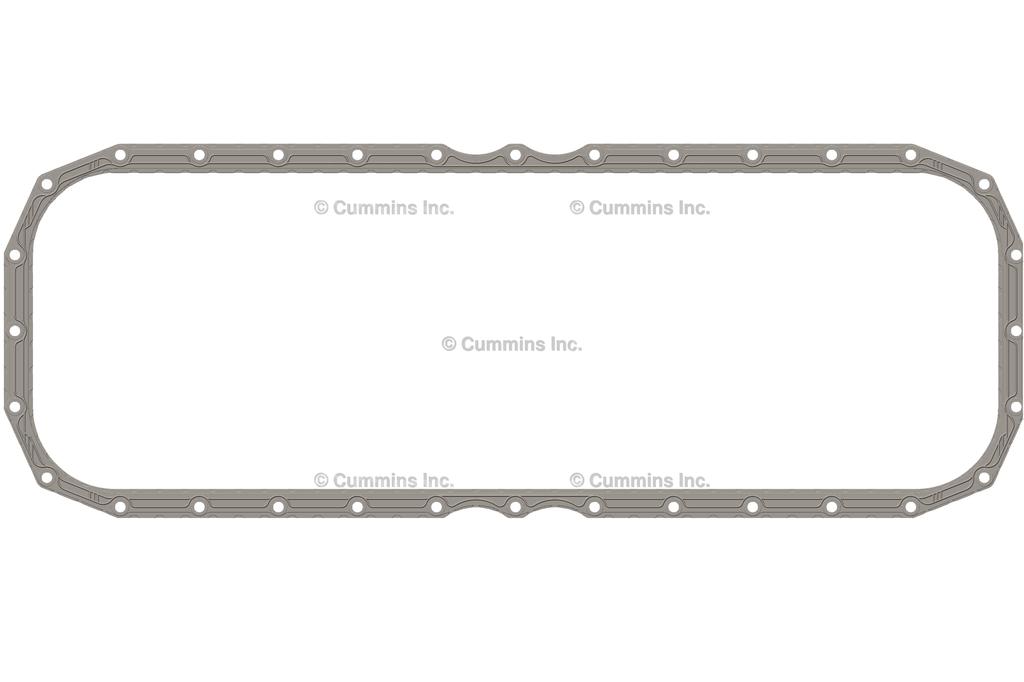 4026684, Cummins, GASKET, OIL PAN - part number 4026684