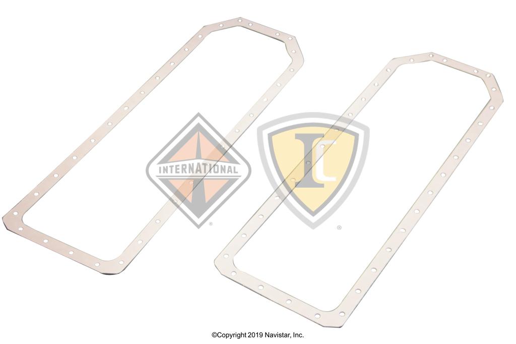 671825C4, Navistar International, GASKET, OIL PAN, ENGINE - part number 671825C4
