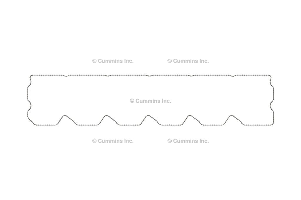 5272959, Cummins, Engine Components, GASKET, RKR LEVER HOUSING - part number 5272959