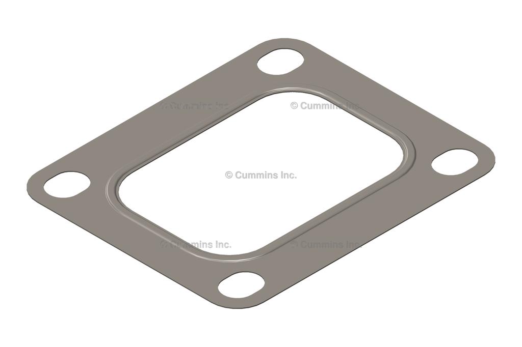 3755843, Cummins, GASKET, TURBOCHARGER - 3755843