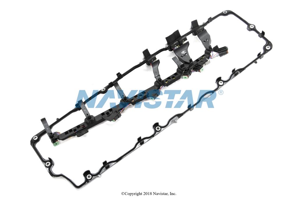 1850500C92, Navistar International, GASKET, VALVE COVER, HARNESS W/O BRA - 1850500C92