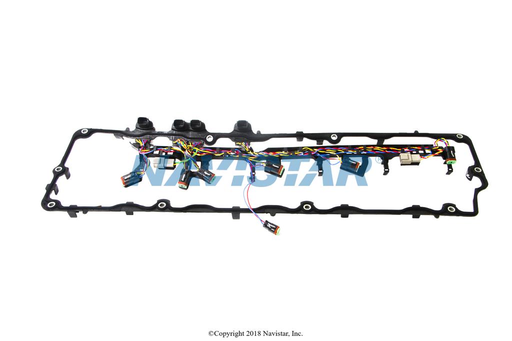 1850499C92, Navistar International, GASKET, VALVE COVER HARNESS, W/ BRAKE - part number 1850499C92