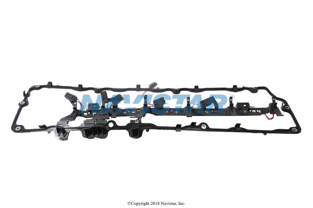 1850499C92, Navistar International, GASKET, VALVE COVER HARNESS, W/ BRAKE - part number 1850499C92