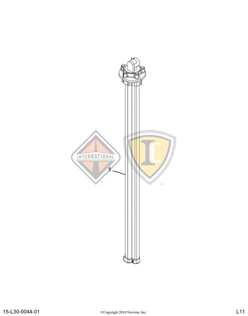 3864392C92, Navistar International, GAUGE, FUEL SENDER, 16 IN., 3 - part number 3864392C92