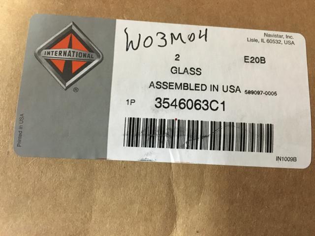 3546063C1, Navistar International, GLASS - part number 3546063C1