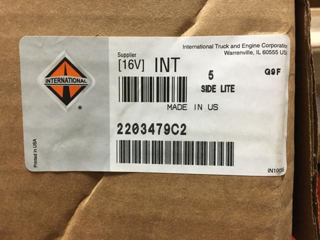 2203479C2, Navistar International, GLASS, REAR DOOR BOT LAMI CLEAR - part number 2203479C2