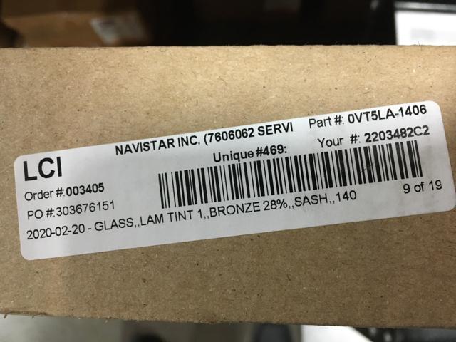2203482C2, Navistar International, GLASS DR RR BOT LAMI 28% BR - part number 2203482C2