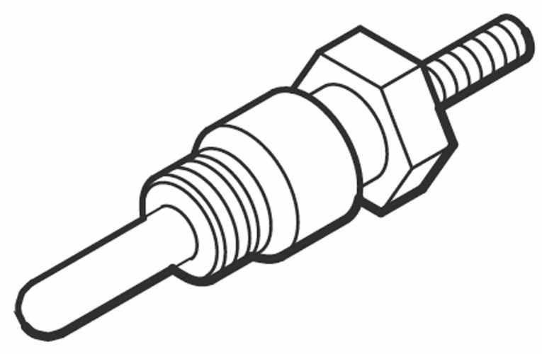 25.2106.01.1000, Eberspacher/ESPAR, Glow Pin 12v D4WSC D5WSC - 25.2106.01.1000