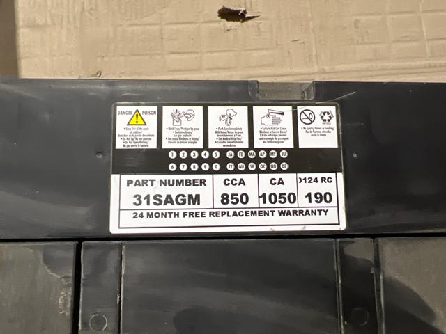 31SAGM, Prairie Battery, GP 31 AGM 850CCA 1050CA 200RC - part number 31SAGM
