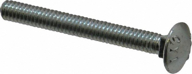 34579, MSC Industrial Supply, GR.2 CARR.BOLT  1/4X2 - 34579