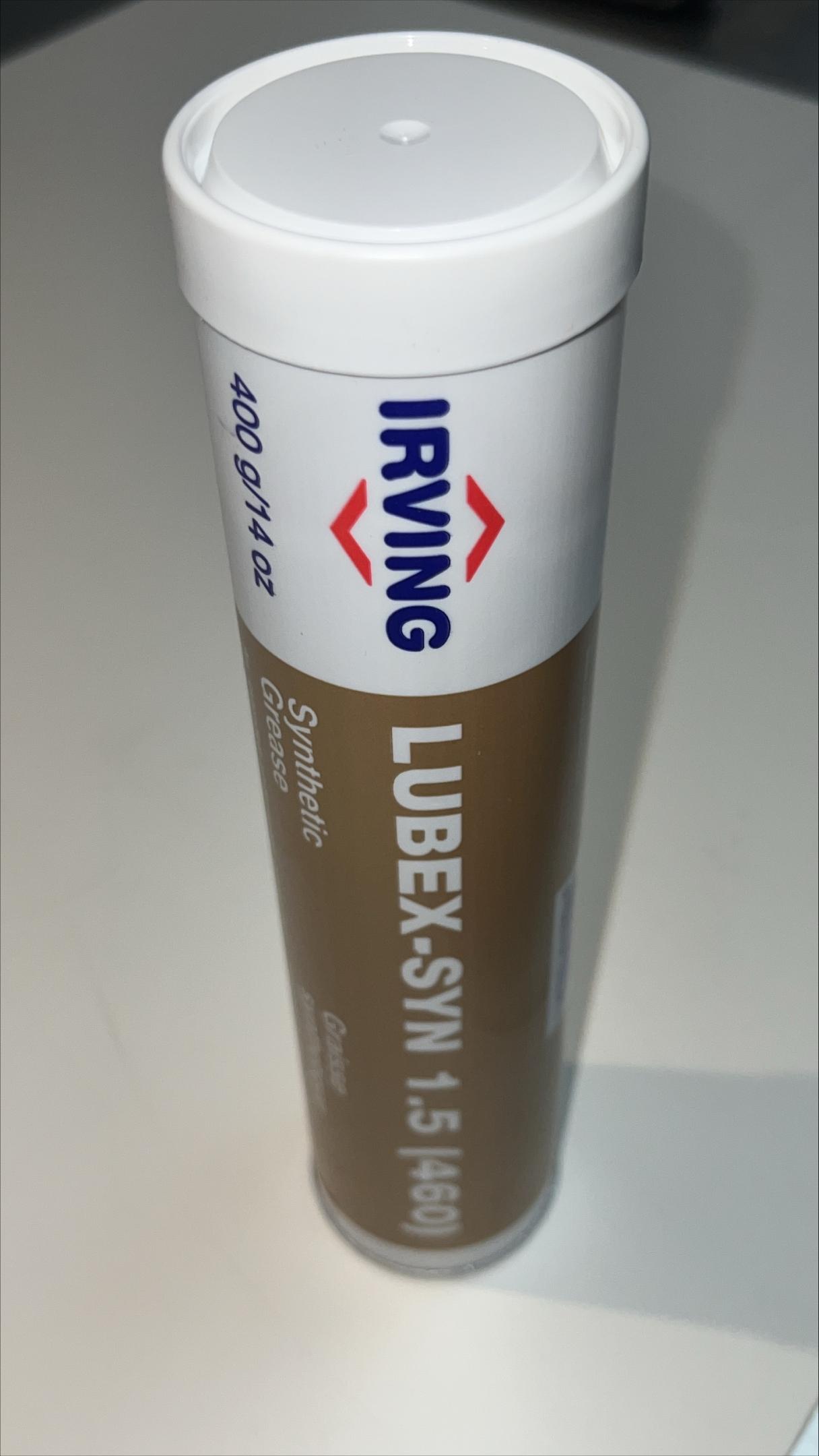 FG004512, Irving Lubricants, GREASE, LUBEX 1.5 460 SYN, 400G - FG004512