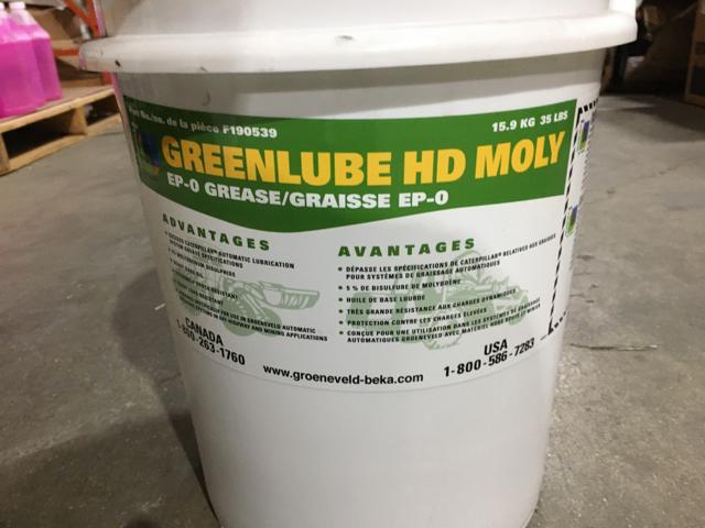F190539, Groeneveld - Grease, GREENLUBE EP0 HD MOLY 15.9KG - part number F190539