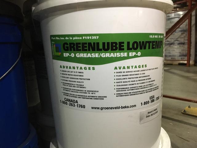 F191357, Groeneveld - Grease, GREENLUBE EP0 LOWTEMP 15.9KG - F191357