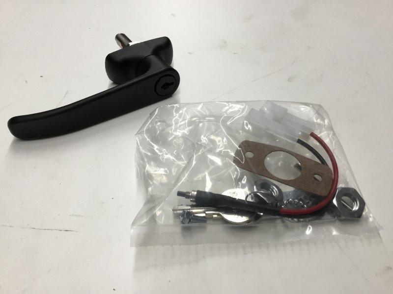 2212169C1, Navistar IC Bus , HANDLE, LOCKING  L-TYPE W/SWITCH - 2212169C1