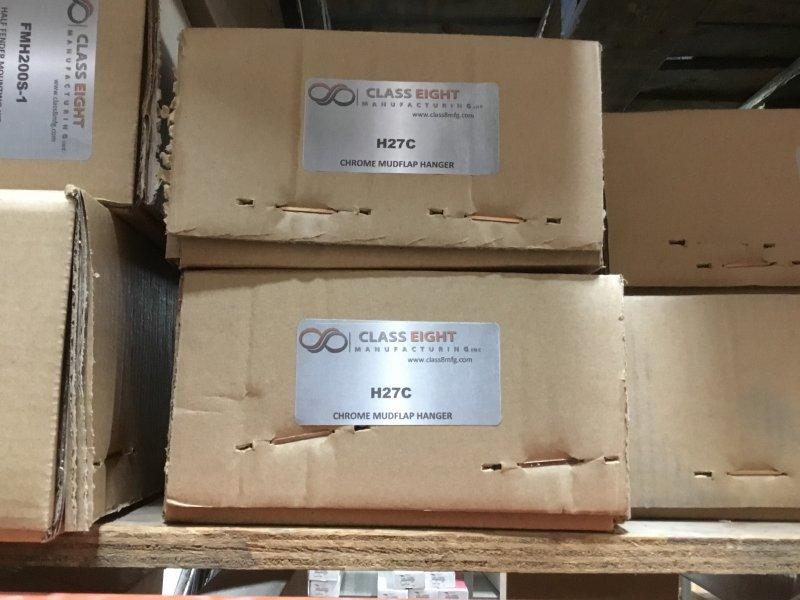 H27C, Class Eight Manufacturing, HANGER, CHROME 27 - part number H27C