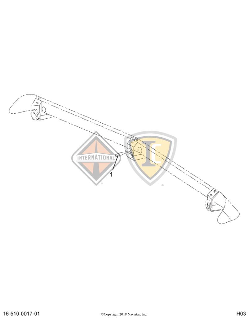 3519324C93, Navistar International, HARNESS - part number 3519324C93