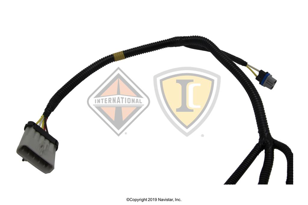 6116197C91, Navistar International, HARNESS, HEADLIGHT, RH - part number 6116197C91