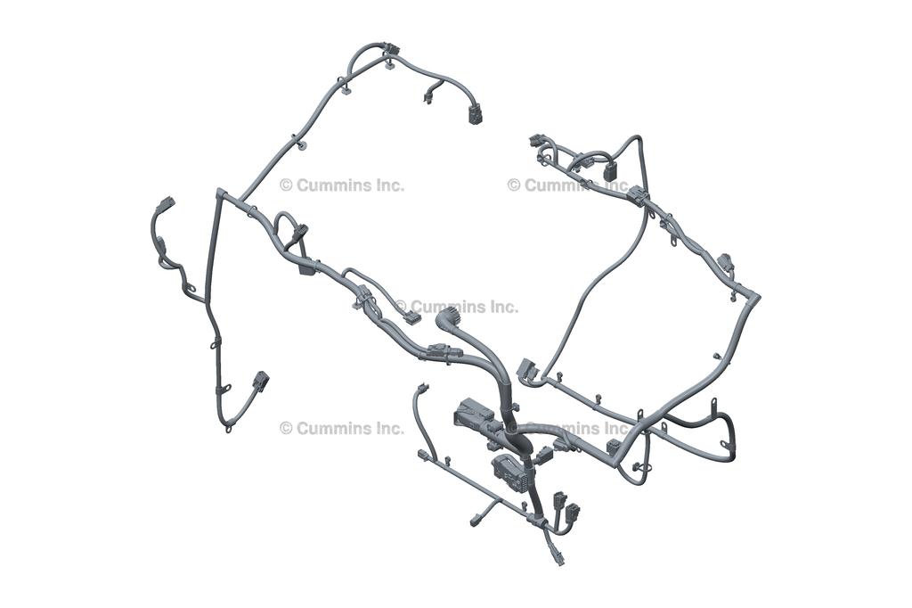 4373989, Cummins, Engine Components, HARNESS, ETR CNT MDL WIRING - part number 4373989