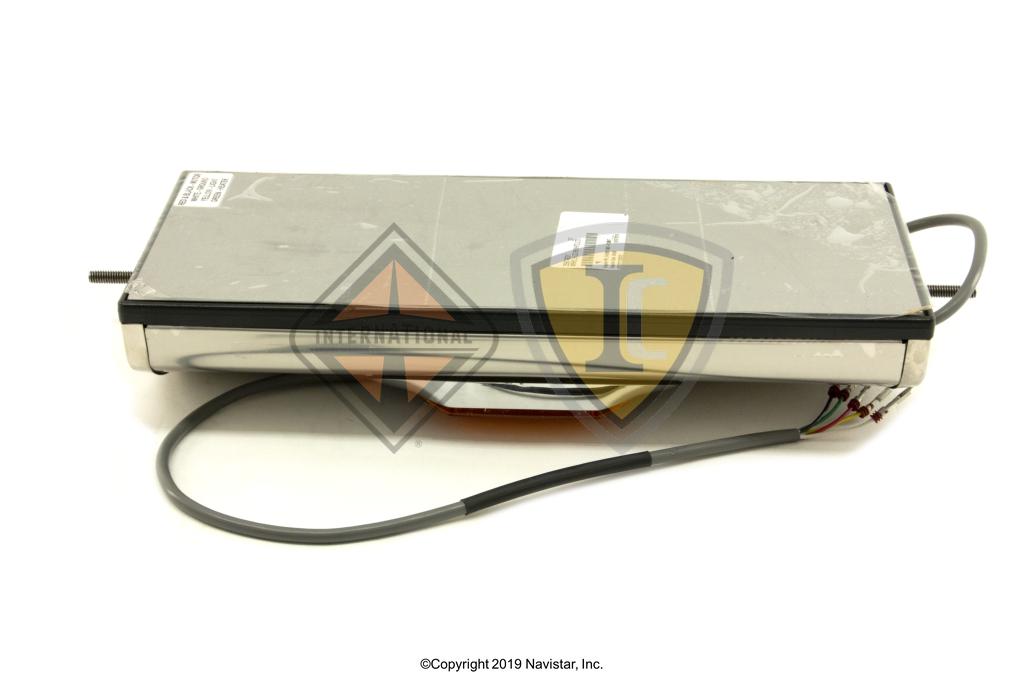 2596749C91, Navistar International, HEAD, MIRROR, OVAL STAINLESS HEATED REMOTE Y - part number 2596749C91