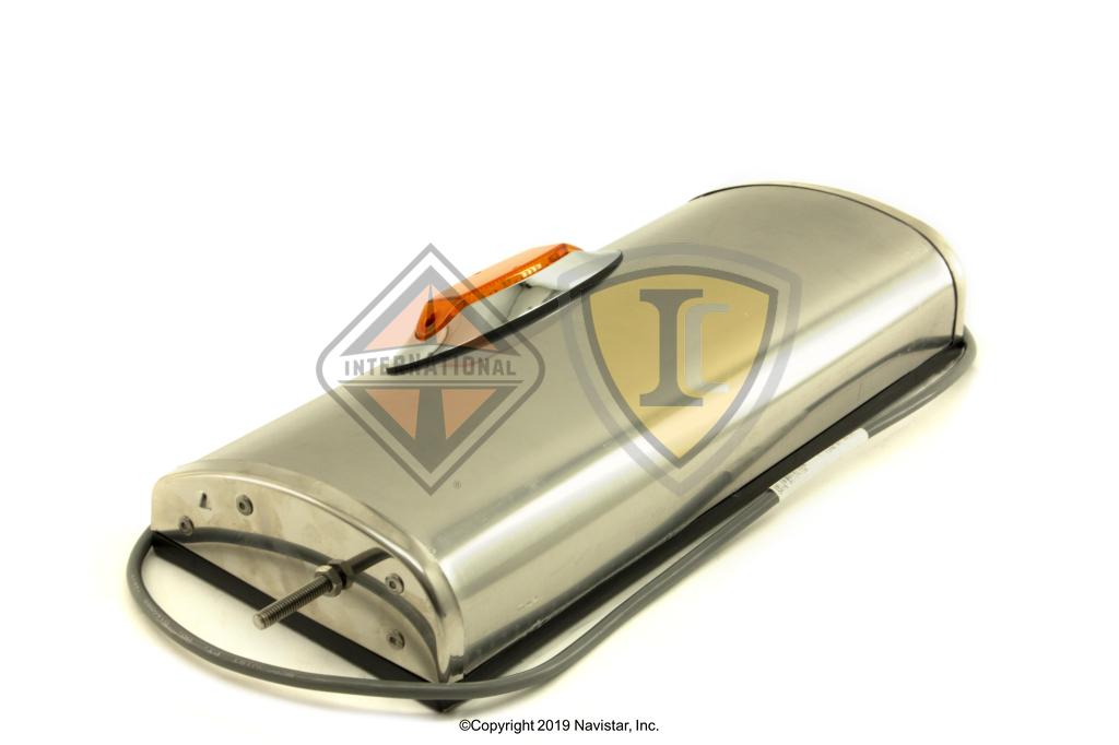 2596749C91, Navistar International, HEAD, MIRROR, OVAL STAINLESS HEATED REMOTE Y - part number 2596749C91