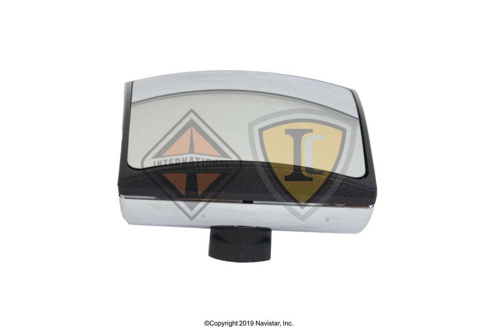 2507272C1, Navistar International, MIRROR, CONVEX, FENDER MOUNTED, CHROME - 2507272C1