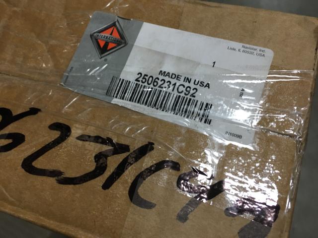 2506231C92, Navistar International, HEAD, MIRROR, LH, HEATED LTD REMOTE BLK - part number 2506231C92