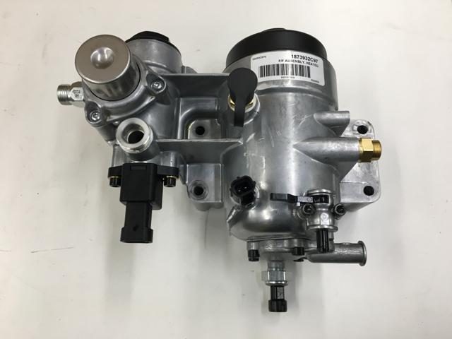 1873932C97, Navistar International, HEADER, FUEL FILTER W/HEATER - part number 1873932C97