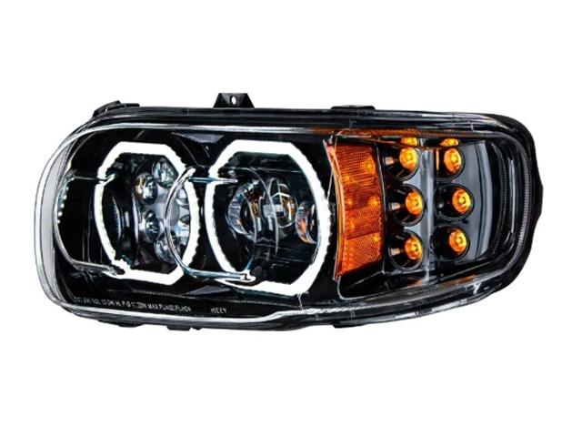 564.75046DBY, Automann, HEADLAMP LED LH PETERBILT - 564.75046DBY