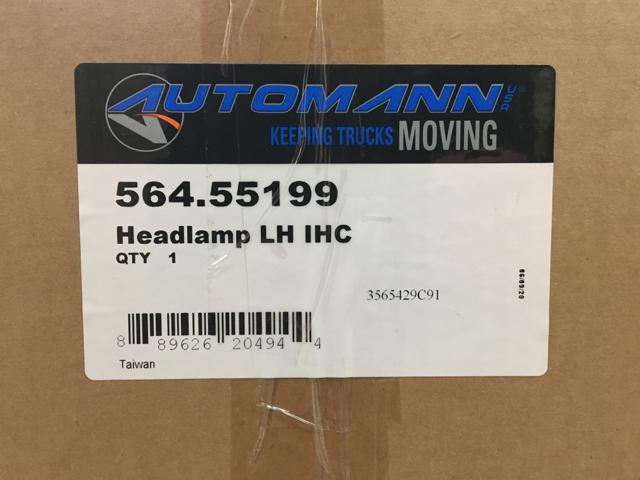 564.55199, Automann, HEADLIGHT, LH 41/42/43/4400 - part number 564.55199