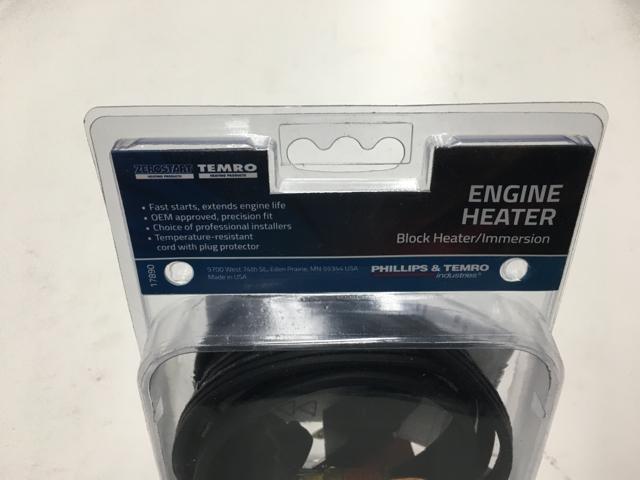 ZBL3100002, Temro Cold Weather Products, HEATER ENGINE 400W 12V 1/2 - part number ZBL3100002