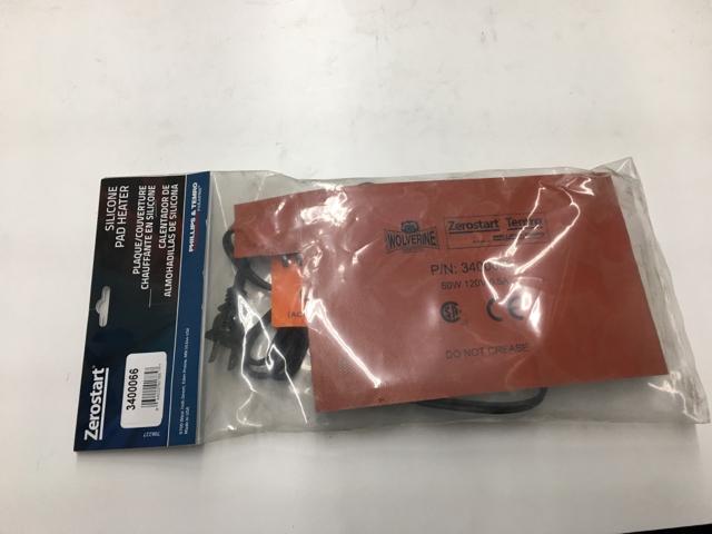 ZBL3400066, Temro Cold Weather Products, Silicone Pad, Battery, 60W, 120V, 0.5A - 5-1/2" (14 Cm) X 8-1/2" (21.6 Cm) - part number ZBL3400066