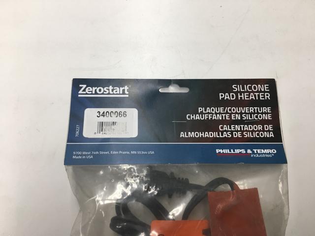 ZBL3400066, Temro Cold Weather Products, Silicone Pad, Battery, 60W, 120V, 0.5A - 5-1/2" (14 Cm) X 8-1/2" (21.6 Cm) - part number ZBL3400066