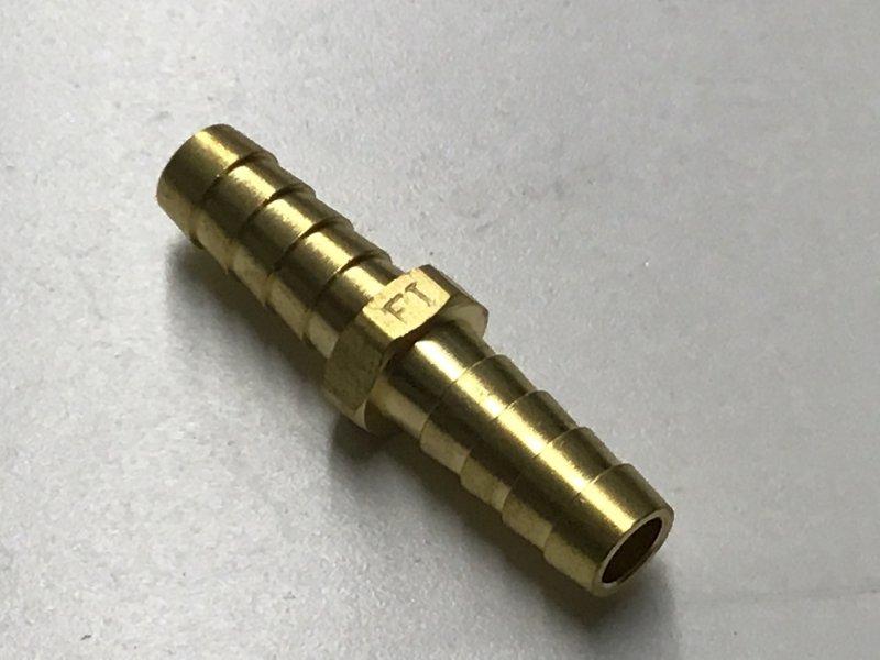 129-6, Fairview Ltd., Fittings, Nuts, Bolts, HEX SPLICER, 3/8H - 129-6
