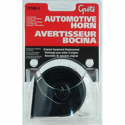 72100-5, Grote Industries Co., HORN, ELECTRIC AUTOMOTIVE - 72100-5