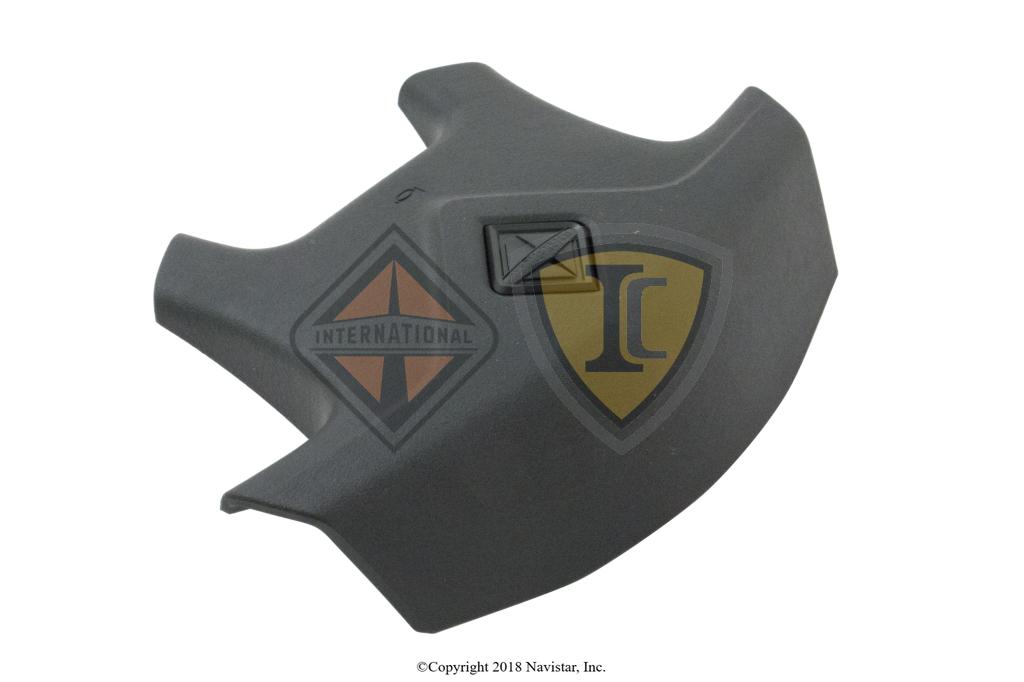 3709091C1, Navistar International, Uncategorized, COVER, HORN PAD, STEERING WHEEL, BLACK - part number 3709091C1