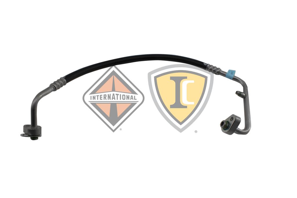 3576337C91, Navistar International, HOSE, REFRIGERANT, A/C, FLEXIBLE COMPRESSOR TO CONDENSER - part number 3576337C91