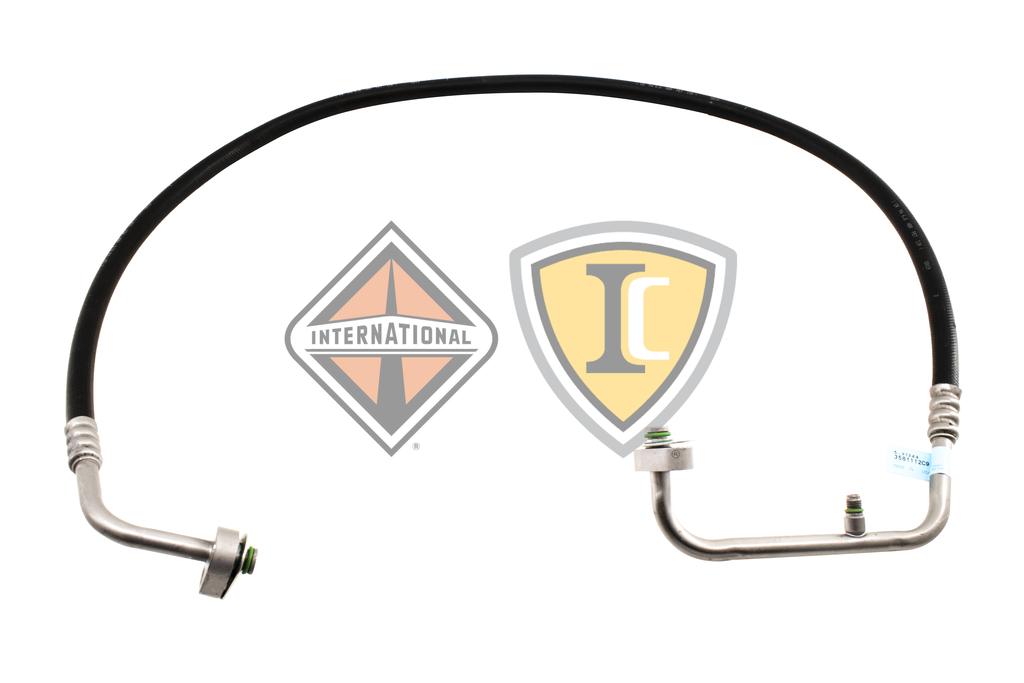 3581112C91, Navistar International, Uncategorized, HOSE, REFRIGERANT, A/C, FLEXIBLE COMPRESSOR TO CONDENSER - part number 3581112C91