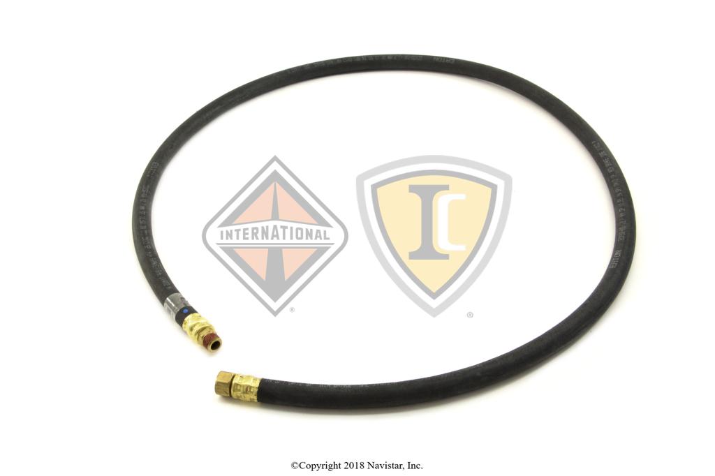 3576397C1, Navistar International, HOSE, FLEXIBLE, AIR BRAKE, 1/2 ID X 7/8 OD X 75 IN. - part number 3576397C1