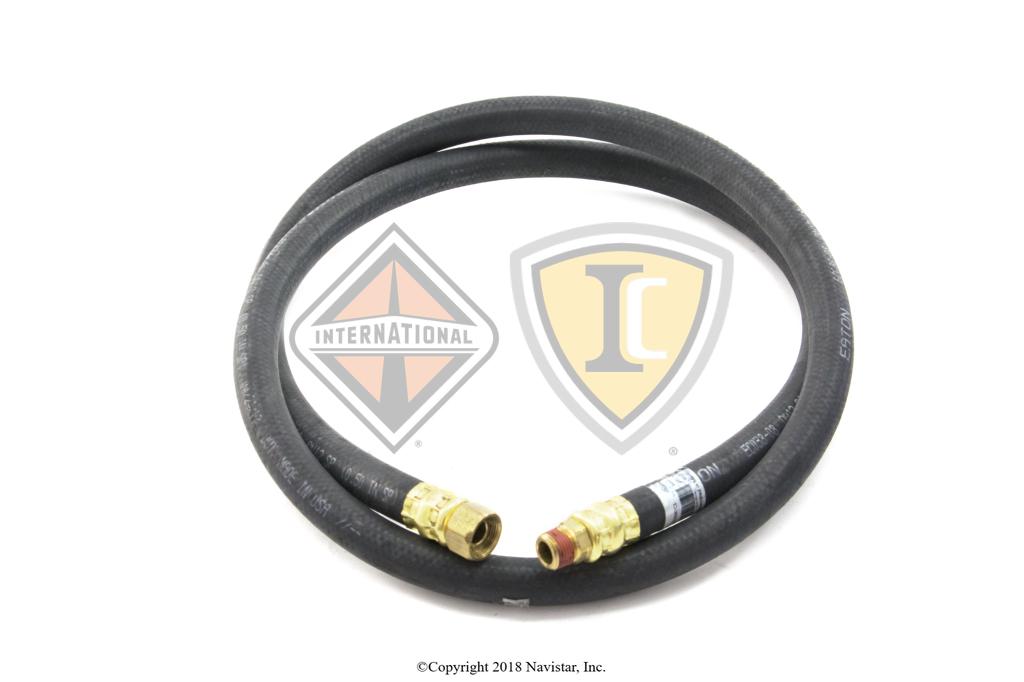 3576397C1, Navistar International, HOSE, FLEXIBLE, AIR BRAKE, 1/2 ID X 7/8 OD X 75 IN. - part number 3576397C1