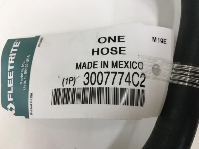 3007774C2, Navistar International, Uncategorized, HOSE, AIR COMP COOLANT RETURN - part number 3007774C2