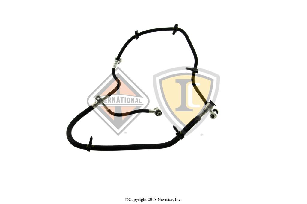 1886561C91, Navistar International, HOSE ASSEMBLY INJECTOR RETURN - part number 1886561C91