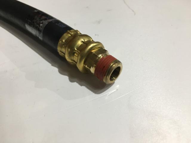 3571901C1, Navistar International, HOSE, FLEX AIR 1/2IDX7/8 22.25" - part number 3571901C1