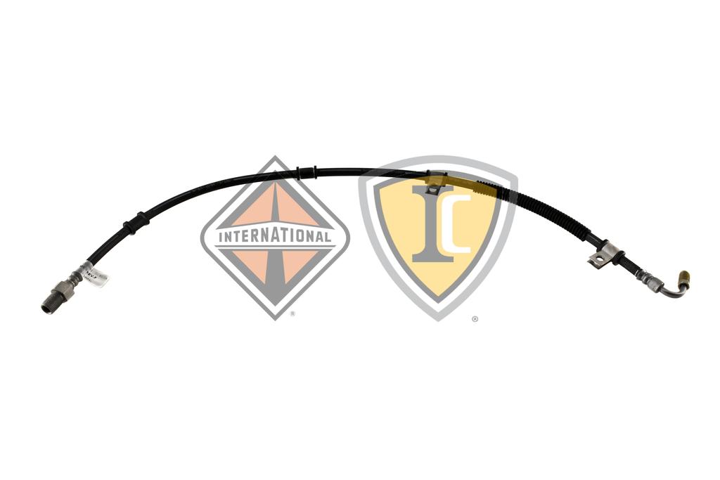 3870750C3, Navistar International, HOSE, HYD FRONT DROP, BLACK - part number 3870750C3