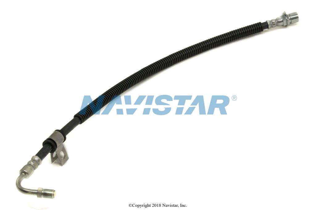 3880684C2, Navistar International, HOSE, HYD REAR DROP, BRAKE, BLACK - part number 3880684C2