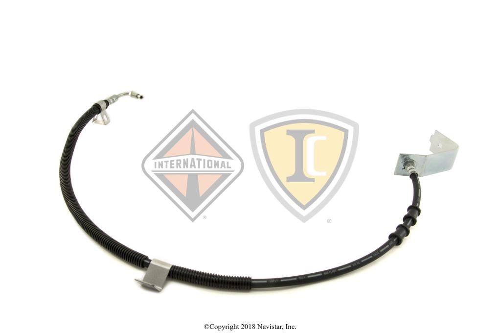 3870897C4, Navistar International, HOSE, HYD REAR DROP, W/ PIN SLIDE - 3870897C4