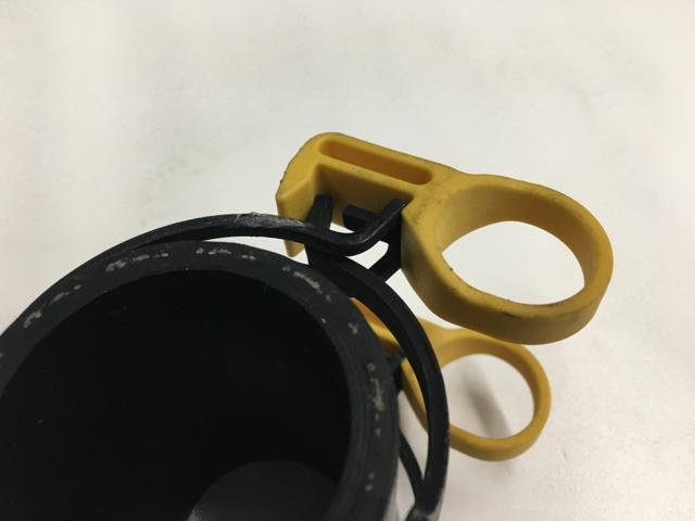 4079722C92, Navistar International, HOSE, OIL FILLER W/ CLAMPS - part number 4079722C92