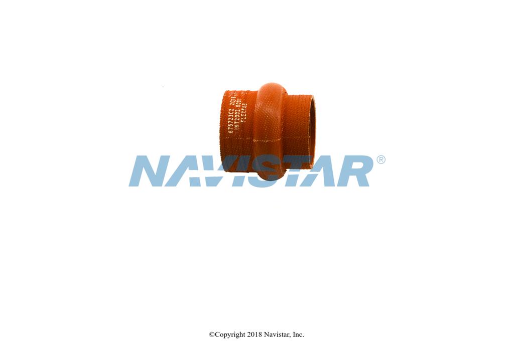 675723C2, Navistar International, HOSE, CAC, AIR OUTLET PIPE AT TURBO - part number 675723C2