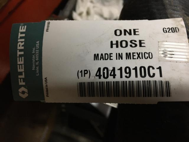 4041910C1, Navistar International, HOSE, RADIATOR, OUTLET - part number 4041910C1